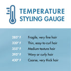 Professional hair styling results using BaBylissPro curling wand