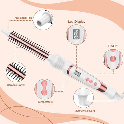 Ushow multifunctional curling wand packaging and contents