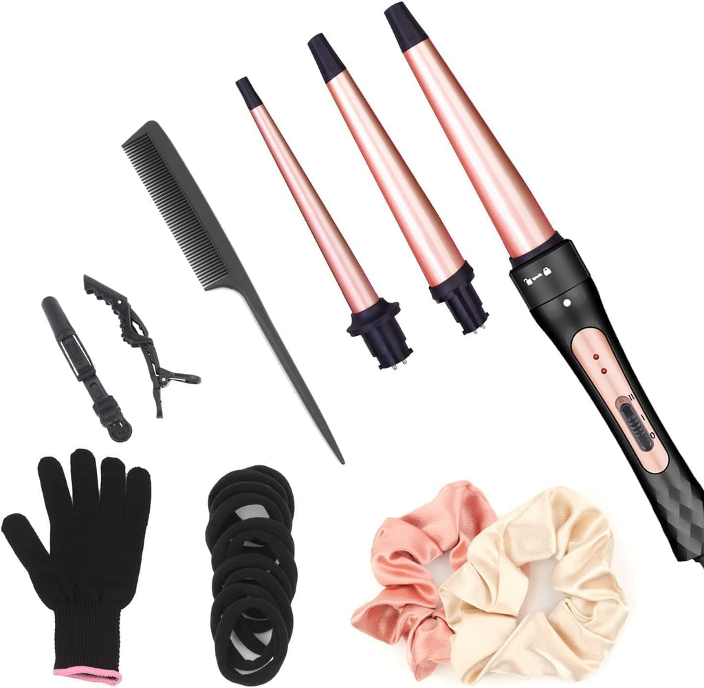 Professional hair styling results using Jaeton 3 in 1 wand