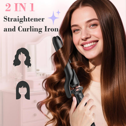 Ufree hair styling set with heat resistant glove and styling accessories
