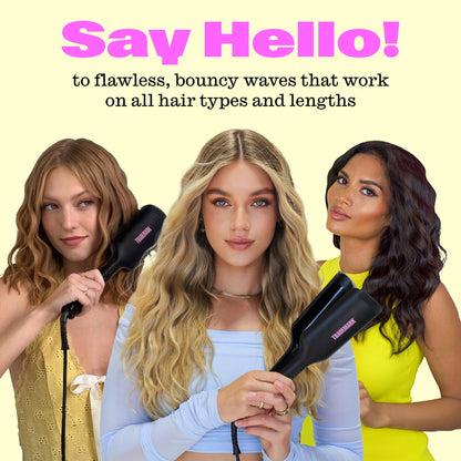 Side profile of Babe Waves X styling tool