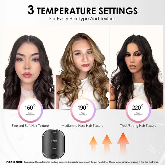 La Maesii ceramic barrel curling wand detail