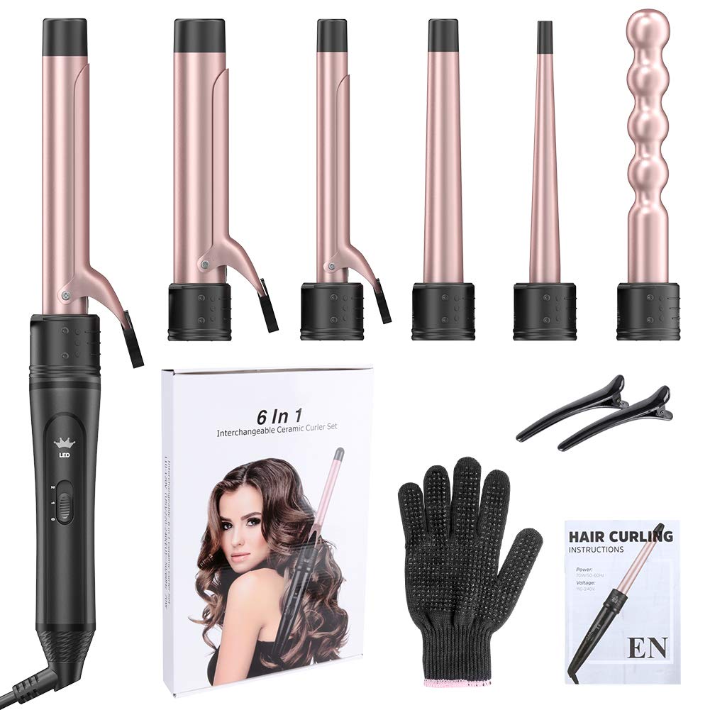 Duomishu professional hair curler set for travel