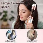 Side profile of Weeyum 2 inch long barrel curling iron