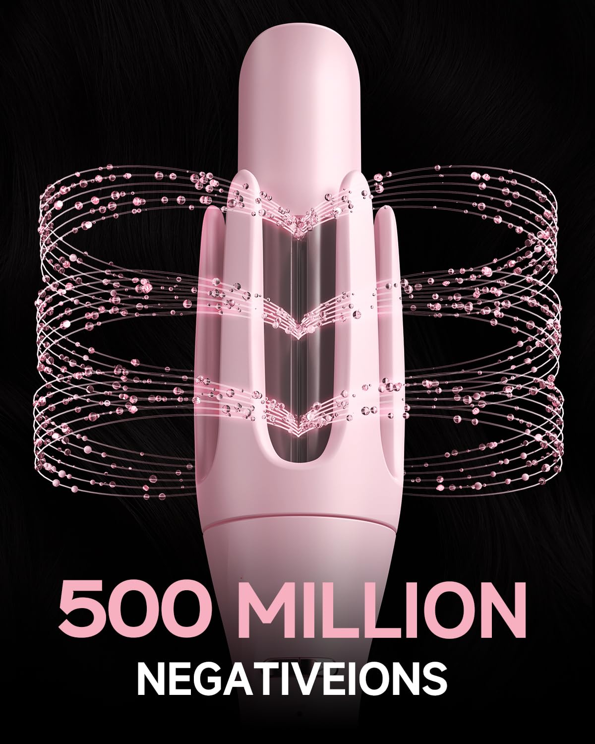 Tsuyagla pink curling iron in elegant packaging for gifts