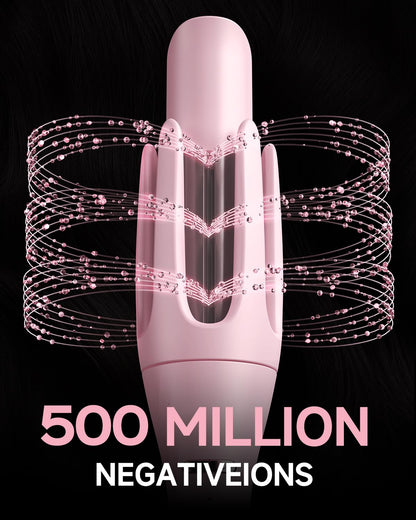 Tsuyagla pink curling iron in elegant packaging for gifts