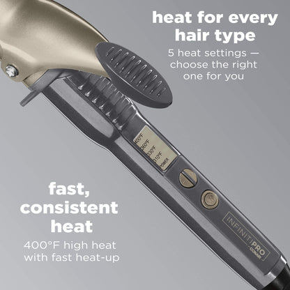Side profile of Conair Infiniti Pro curling iron