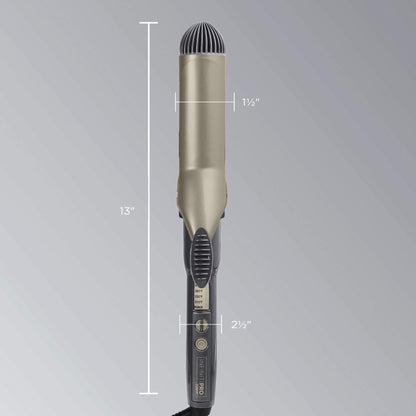 Professional hair styling with Conair 1.5 inch curler