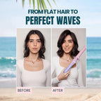 Side profile of The Beachwaver Co. B1 hair styling tool