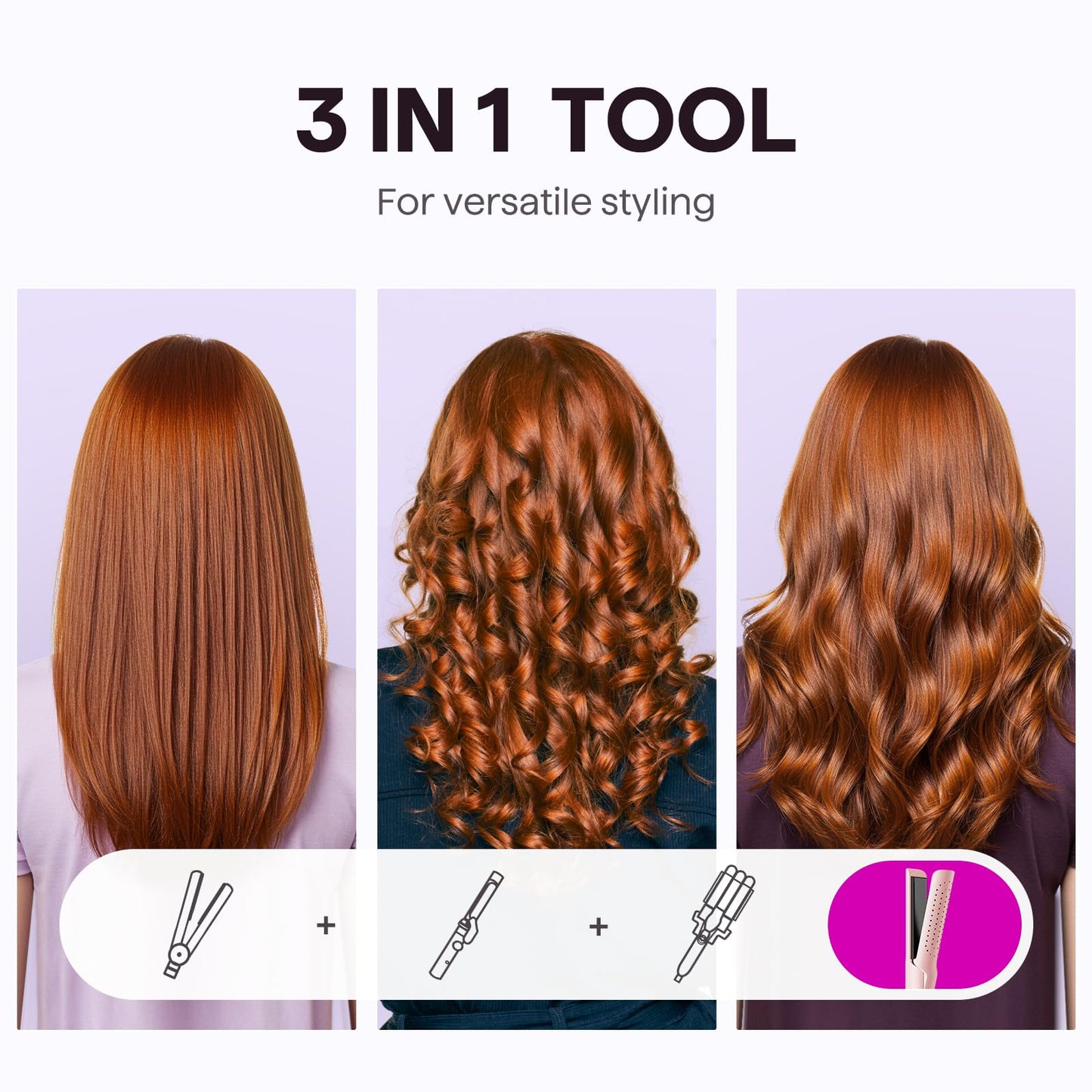 Wavytalk Airflow Styler showing 360-degree cooling air vents