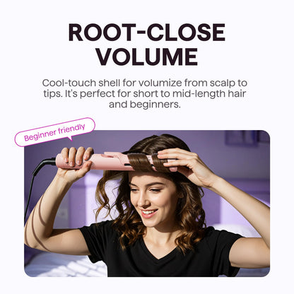 Wavytalk hair styler temperature control and interface