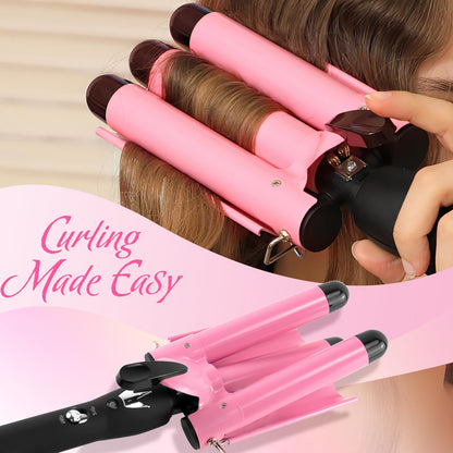 LCD temperature display on Aleath hair crimper