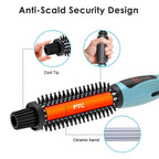 Phoebe hair curling wand digital display handle detail