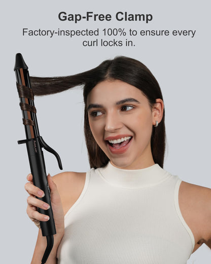 Annlary 1 inch curling iron side profile