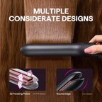 Wavytalk 3-in-1 hair curler and flat iron set in black