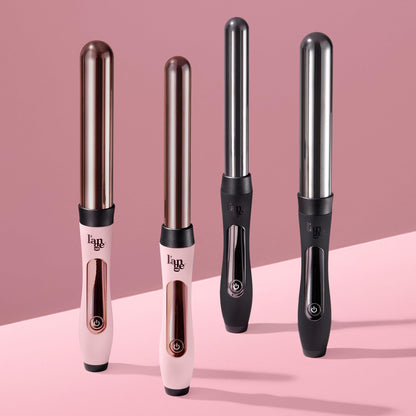 Professional hair styling with L'Ange 1 inch curling iron