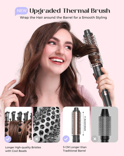 Side profile of Lopeie dual voltage curling iron handle