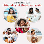 Hahahope curling wand safety features and anti-scalding tip