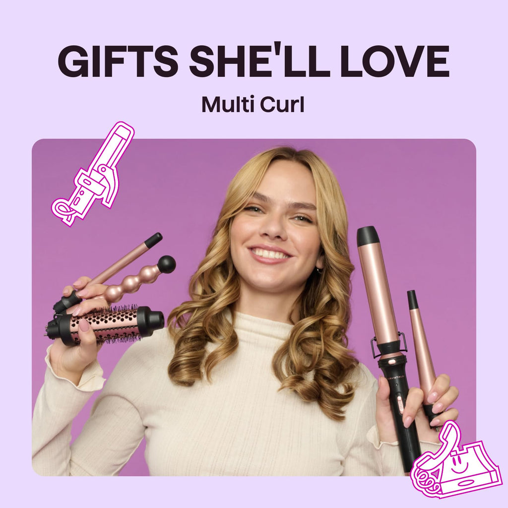 Wavytalk thermal brush attachment for hair volumizing