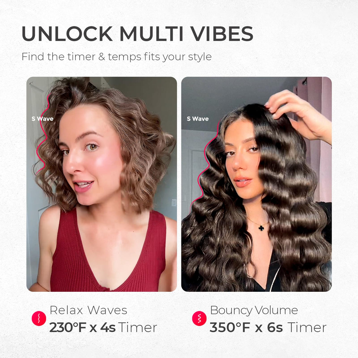 Tymo Rovy 1.25 inch hair crimper LED temperature display