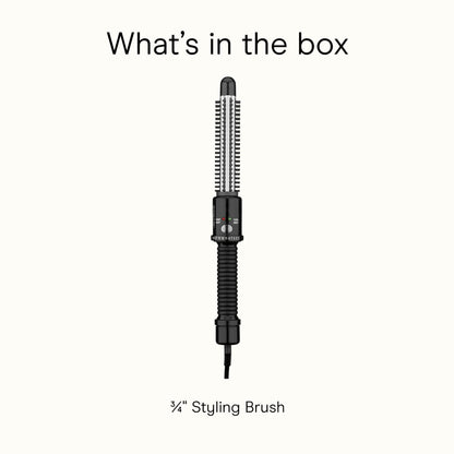 Packaging view of Conair Instant Heat styling tool