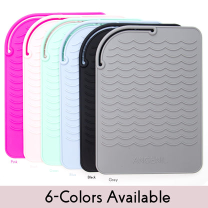 Angenil travel heat resistant pouch for flat iron storage
