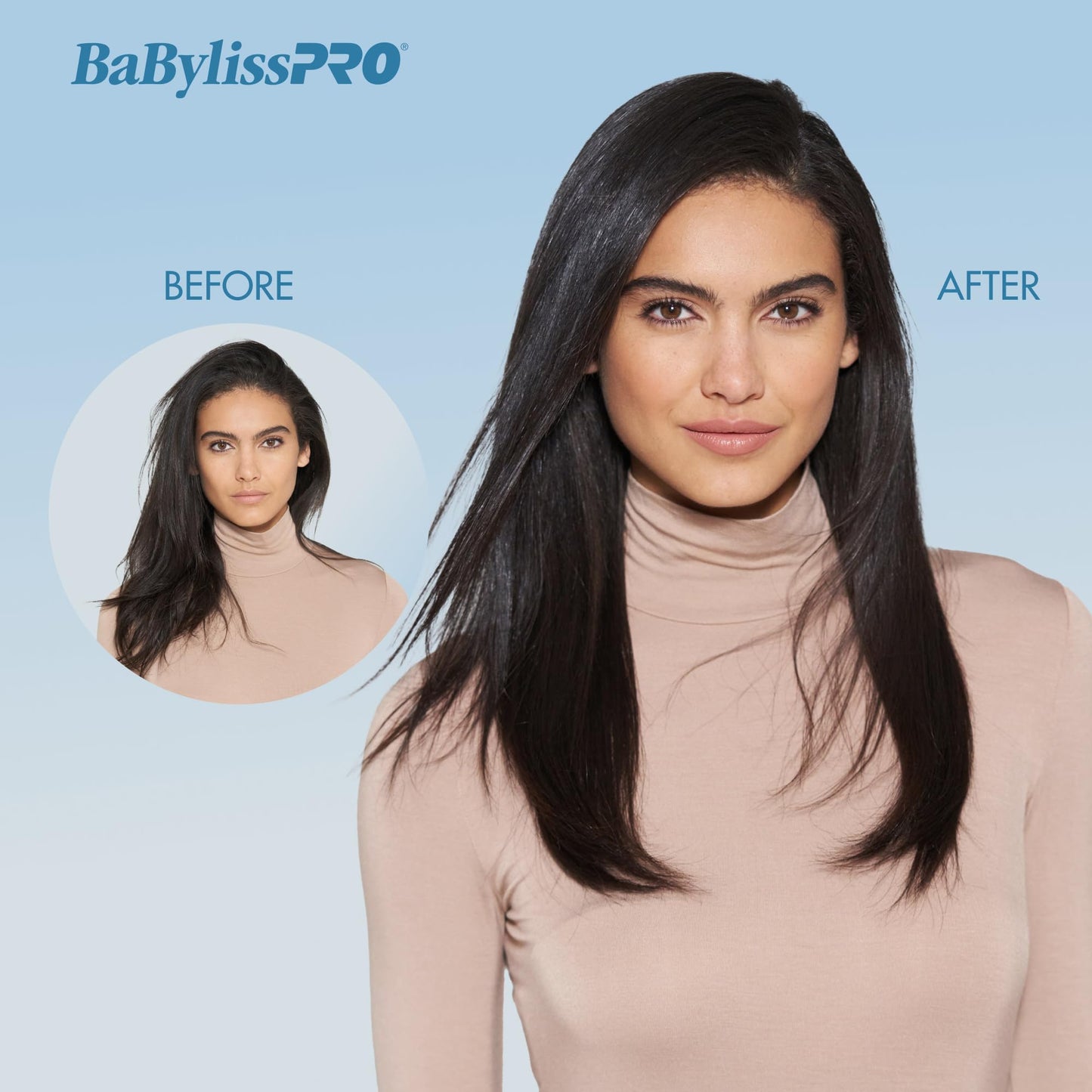 BaBylissPRO professional straightener with power cord