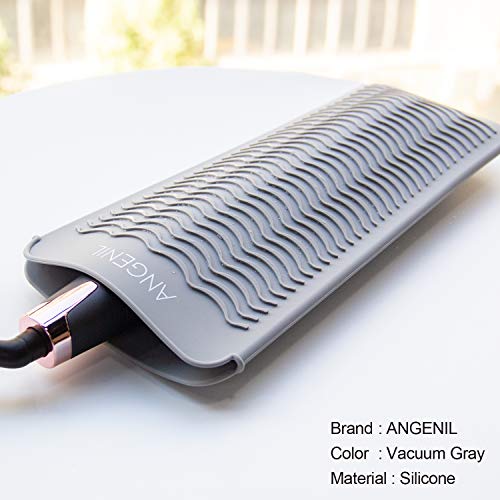Close up of the durable silicone texture of the Angenil heat mat