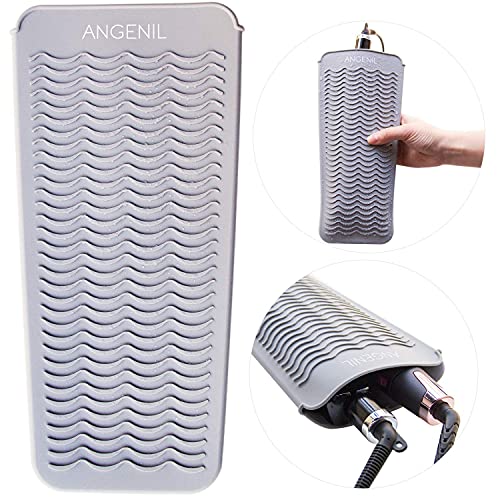 Angenil heat resistant mat demonstrating surface protection on a wooden table
