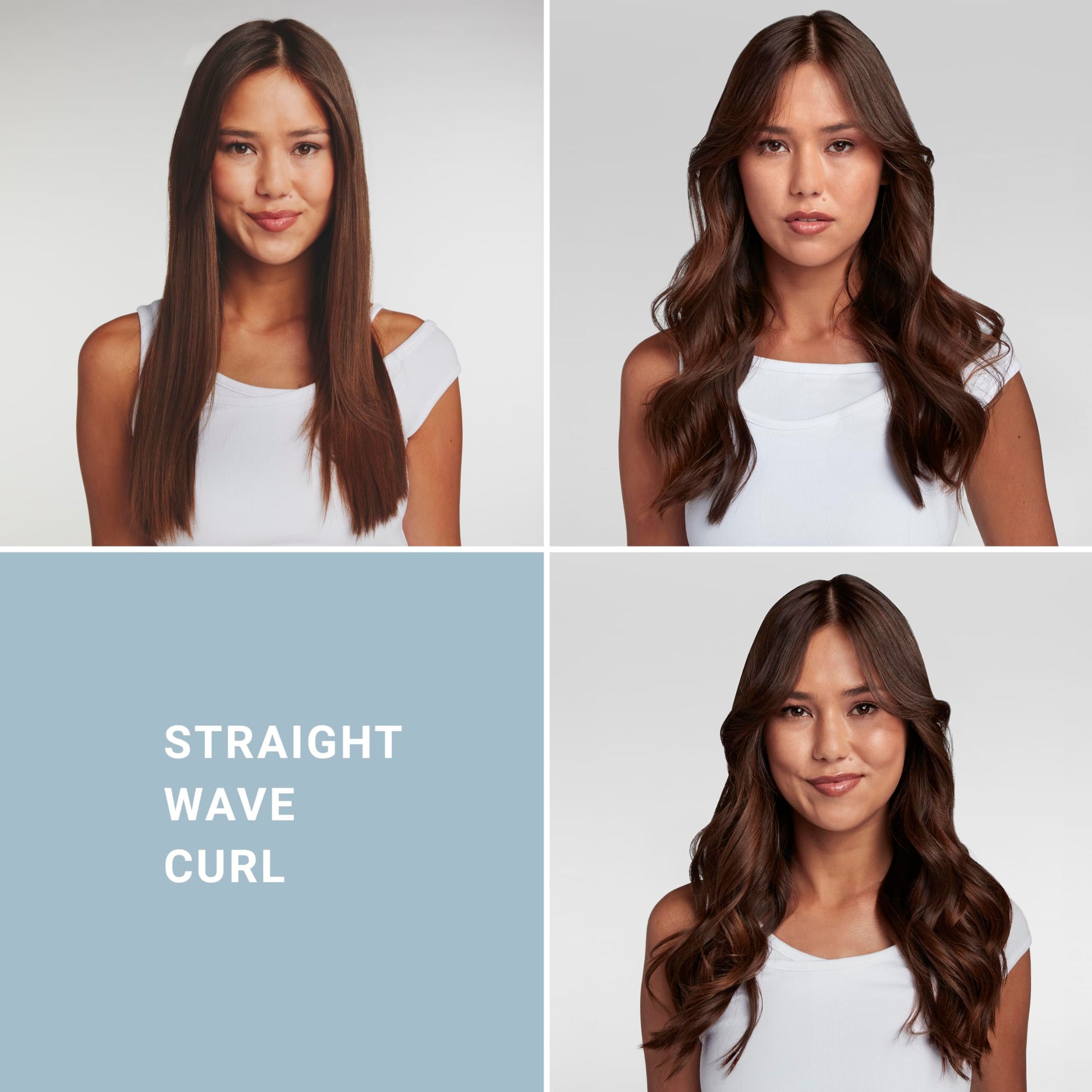 Professional hairstyling tool for curls and straightening