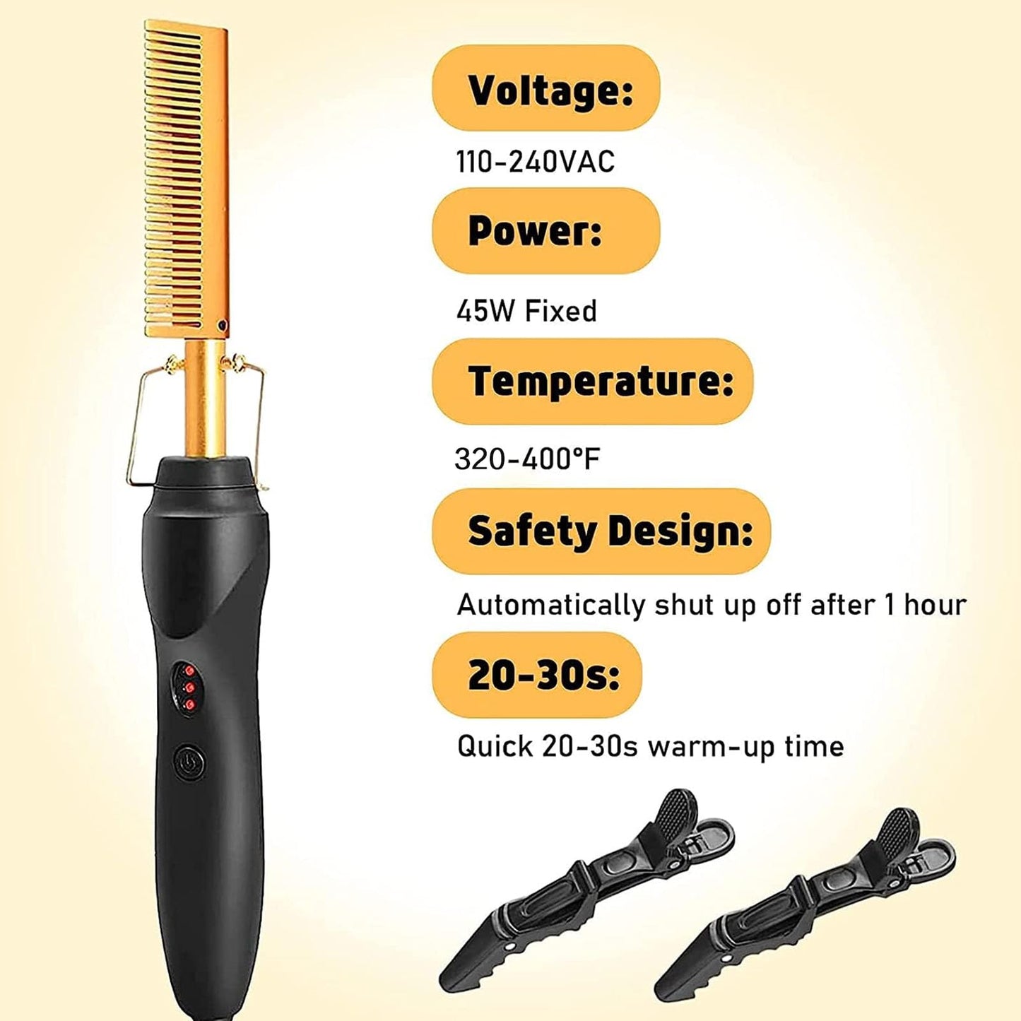 Goiple hair styling kit accessories including wax sticks and edge control