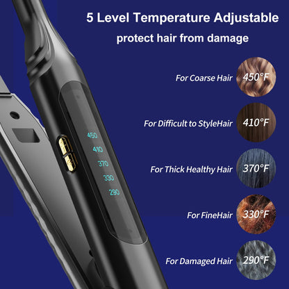 Mvxitanny hair straightener with 360 degree swivel cord