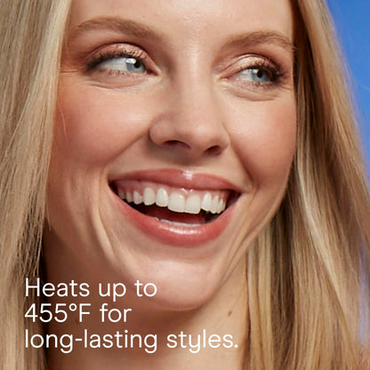 Professional styling results with Conair ceramic flat iron