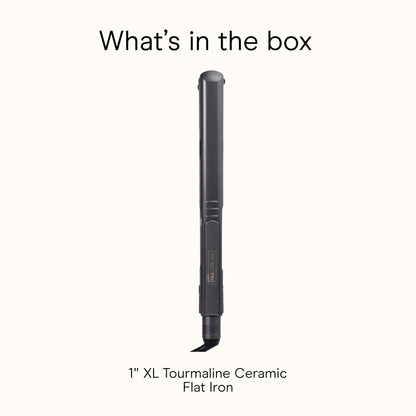 Ergonomic handle design of Conair professional straightener