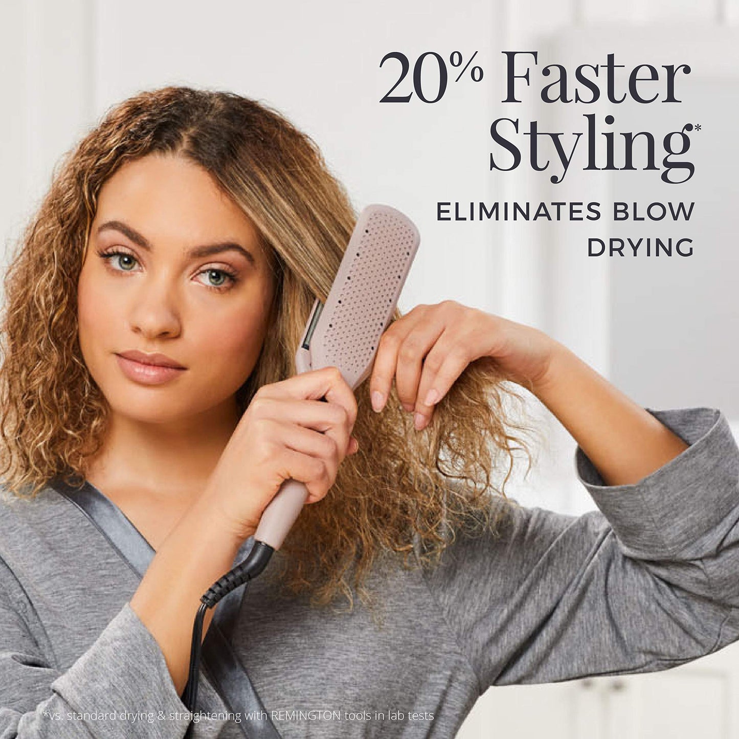 Remington Wet2Style hair straightener digital temperature display