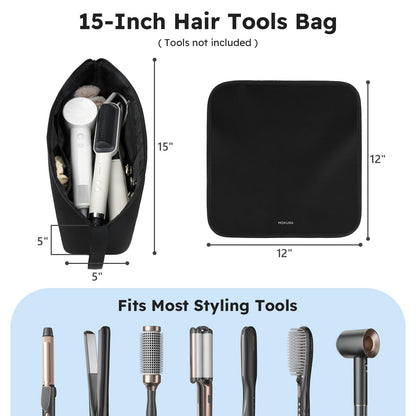 Detachable heat resistant mat for hair tools