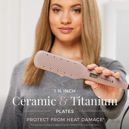 Remington flat iron plates texture and design