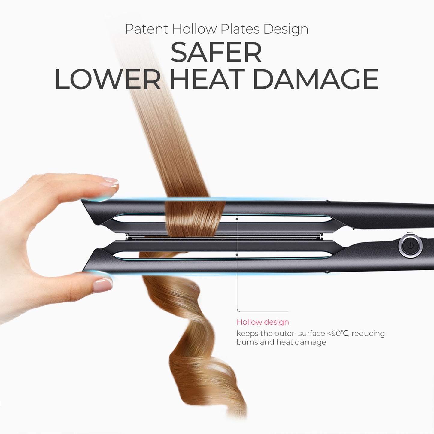 Ergonomic handle and plate lock feature of Tymo 2.0
