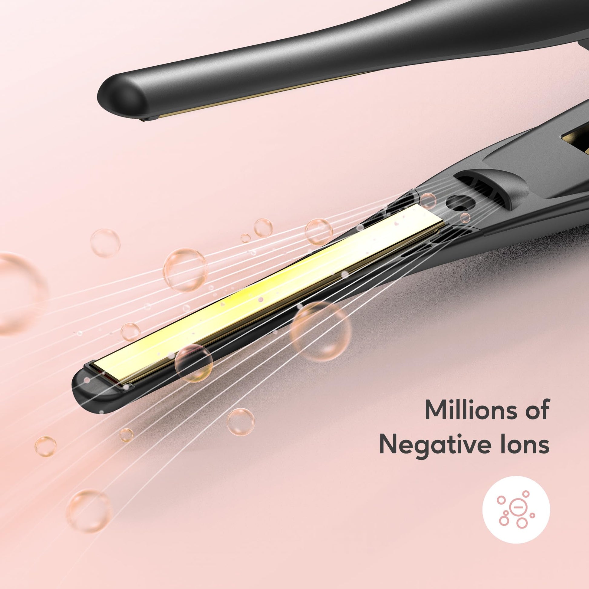 Orynne hair straightener styling a pixie cut hairstyle