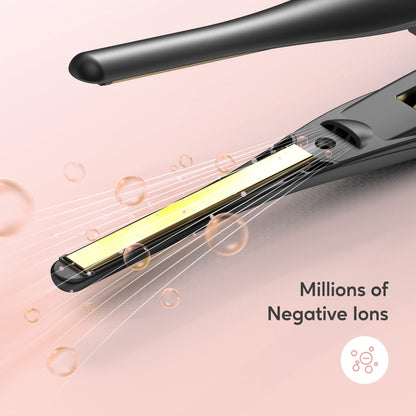 Orynne hair straightener styling a pixie cut hairstyle