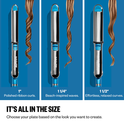 Ergonomic handle of BaBylissPRO hair straightener