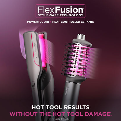 Shark Flex Fusion fusion hair brush attachment for smooth styling