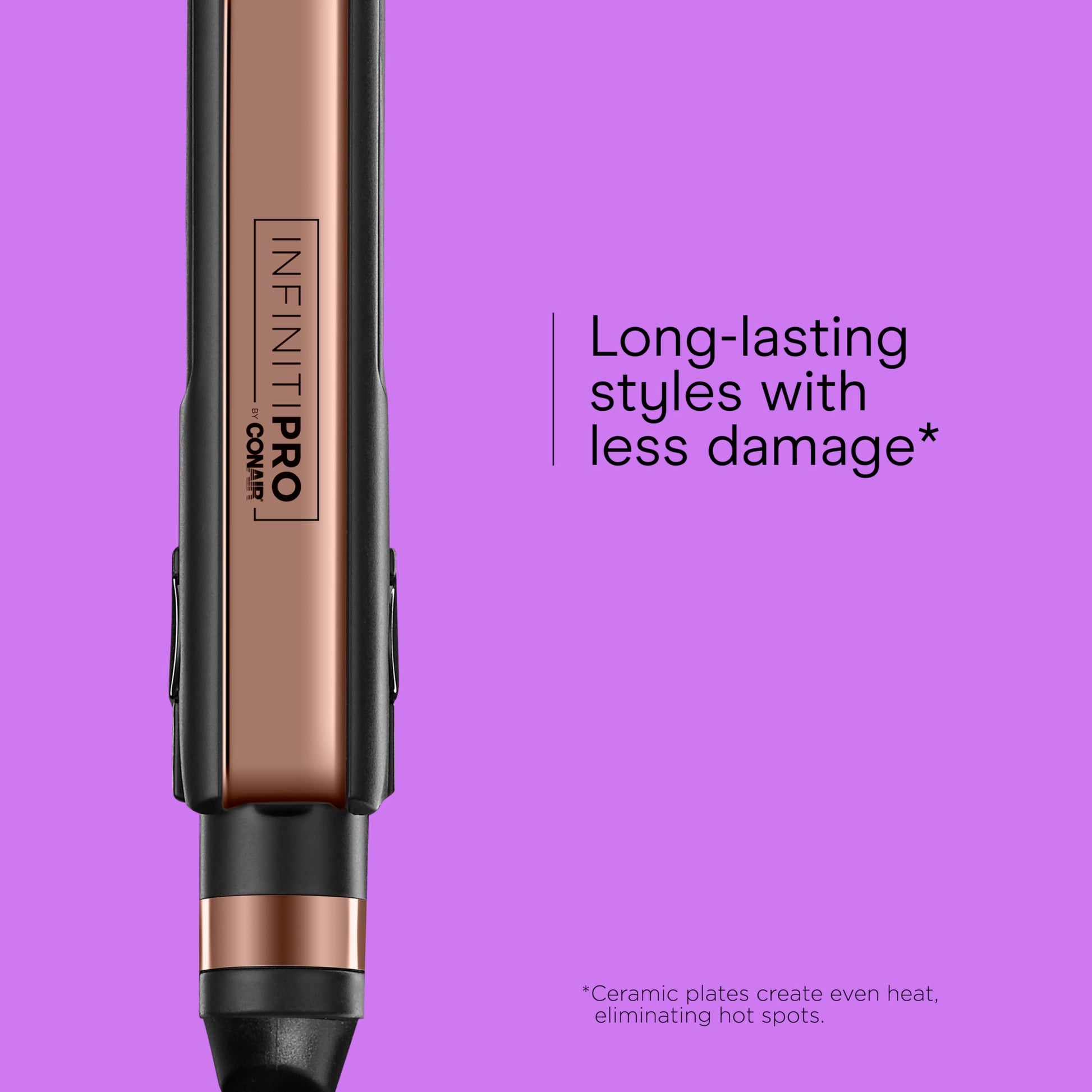 Infinitipro By Conair flat iron temperature control dial