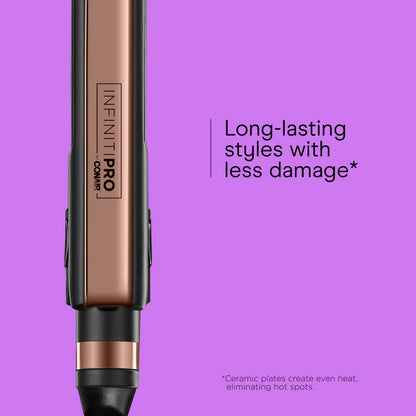 Infinitipro By Conair flat iron temperature control dial
