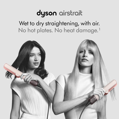 Close up of Dyson Airstrait air blades and styling arms