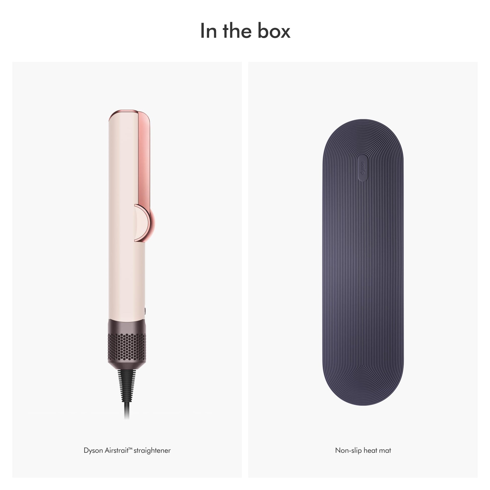 Dyson Airstrait power cable and plug details for Indian use