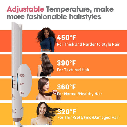Quico dual voltage hair straightener for international travel