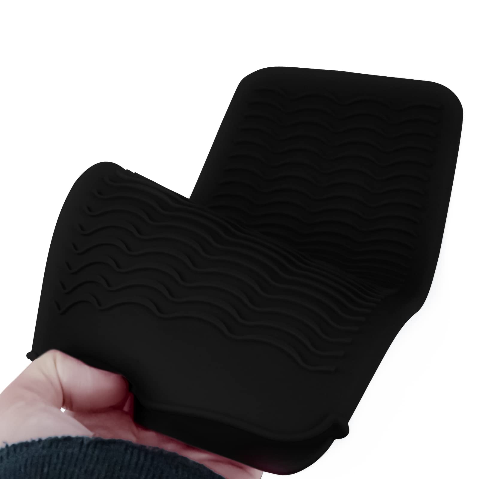Fouews heat resistant travel holder for curling iron