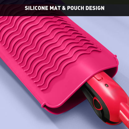 Open Zaxop silicone mat showing wavy texture for heat protection