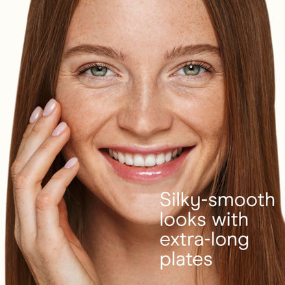 Side profile of Conair hair straightener ceramic plates